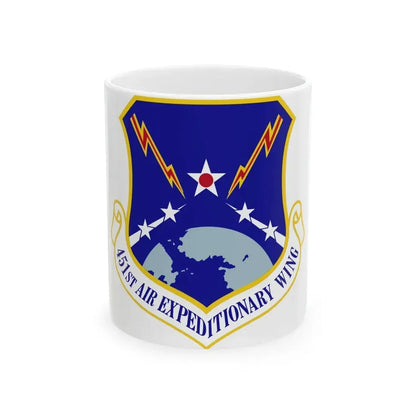 451st Air Expeditionary Wing (U.S. Air Force) White Coffee Mug 11oz - Go Mug Yourself