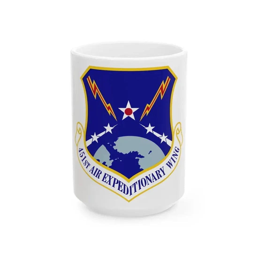 451st Air Expeditionary Wing (U.S. Air Force) White Coffee Mug - Go Mug Yourself