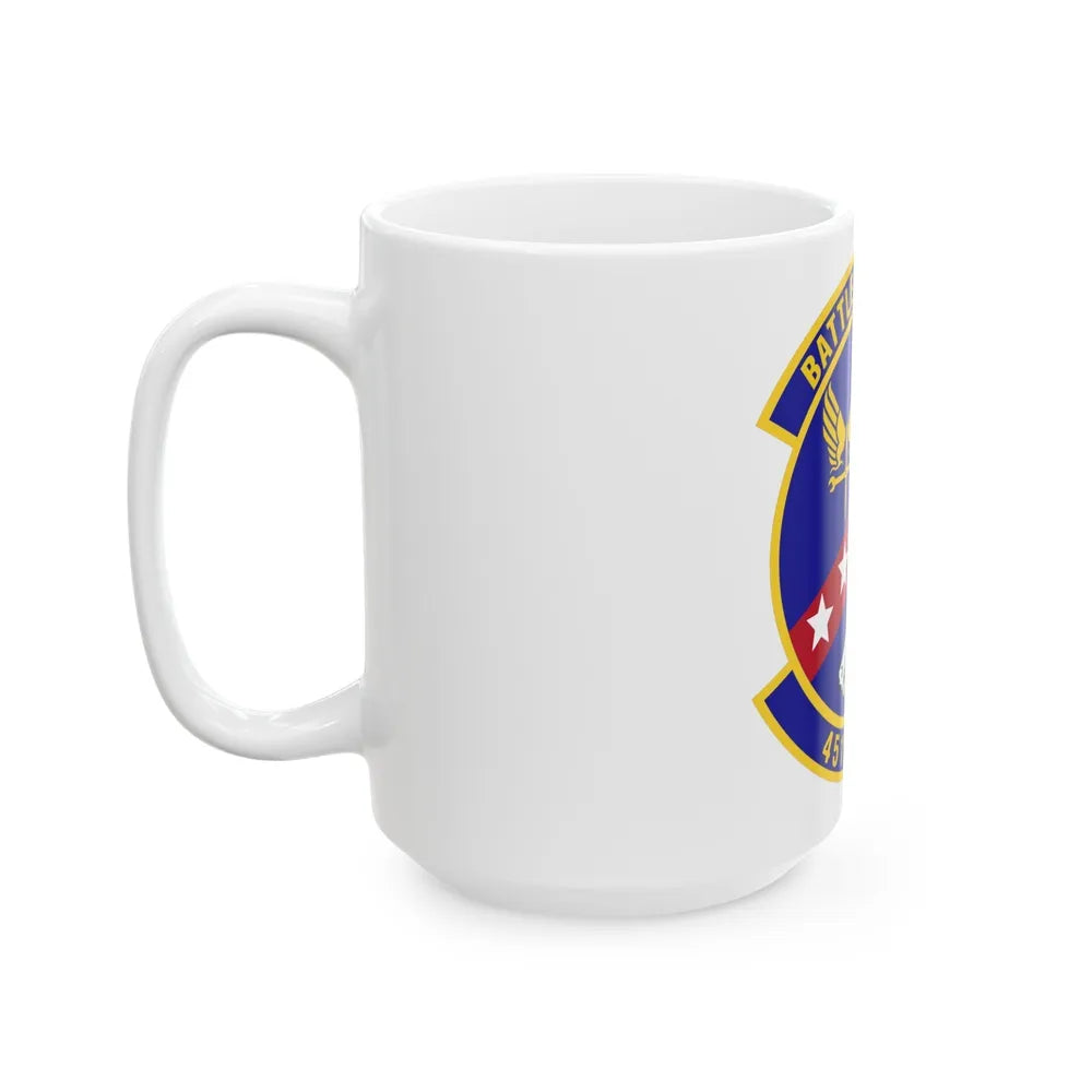 451st Expeditionary Aircraft Maintenance Squadron (U.S. Air Force) White Coffee Mug-Go Mug Yourself