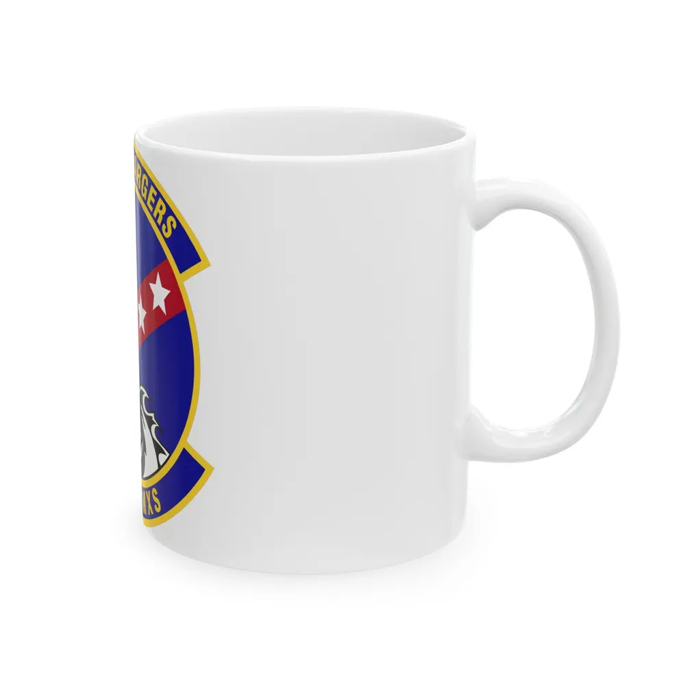 451st Expeditionary Aircraft Maintenance Squadron (U.S. Air Force) White Coffee Mug-Go Mug Yourself