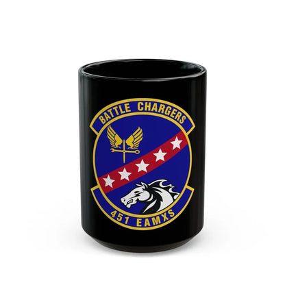 451st Expeditionary Aircraft Maintenance Squadron (U.S. Air Force) Black Coffee Mug 15oz - Go Mug Yourself