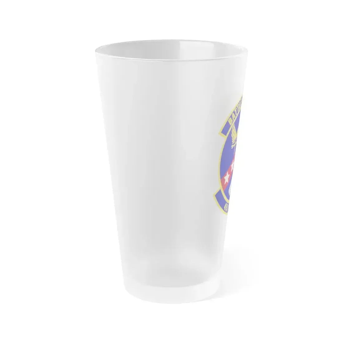 451st Expeditionary Aircraft Maintenance Squadron (U.S. Air Force) Frosted Pint Glass 16oz - Go Mug Yourself