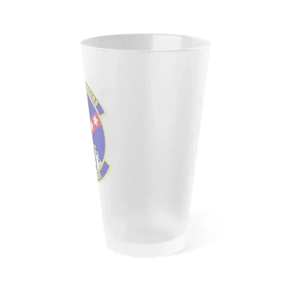 451st Expeditionary Aircraft Maintenance Squadron (U.S. Air Force) Frosted Pint Glass 16oz - Go Mug Yourself