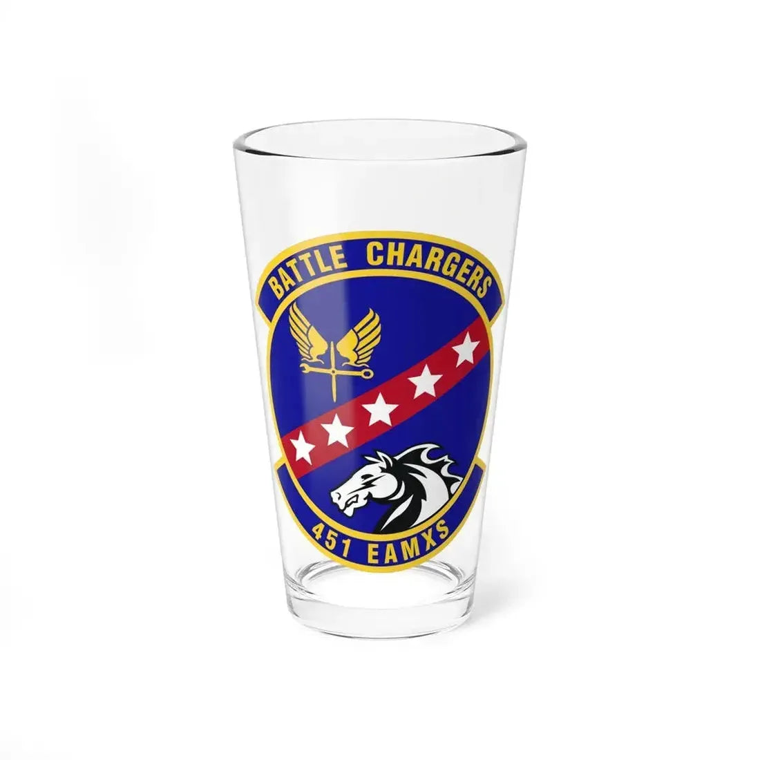 451st Expeditionary Aircraft Maintenance Squadron (U.S. Air Force) Pint Glass 16oz 16oz - Go Mug Yourself