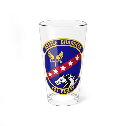 451st Expeditionary Aircraft Maintenance Squadron (U.S. Air Force) Pint Glass 16oz 16oz - Go Mug Yourself