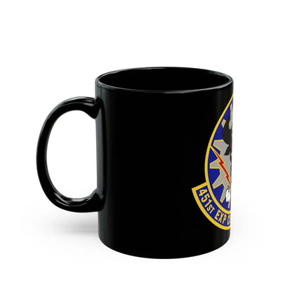 451st Expeditionary Civil Engineer Squadron (U.S. Air Force) Black Coffee Mug-Go Mug Yourself