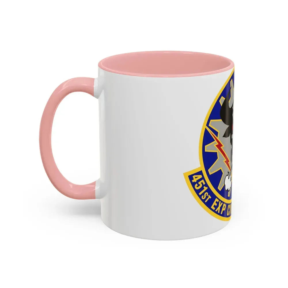 451st Expeditionary Civil Engineer Squadron (U.S. Air Force) Accent Coffee Mug - Go Mug Yourself