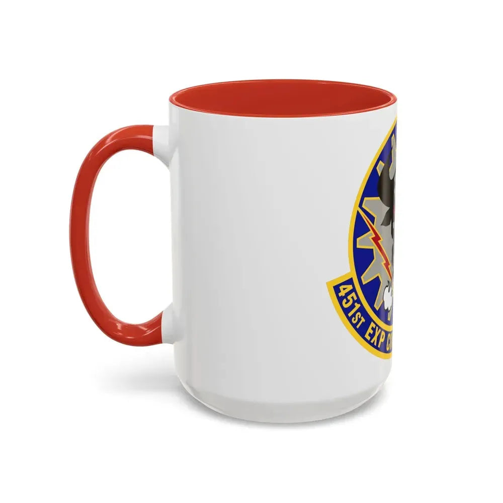 451st Expeditionary Civil Engineer Squadron (U.S. Air Force) Accent Coffee Mug - Go Mug Yourself