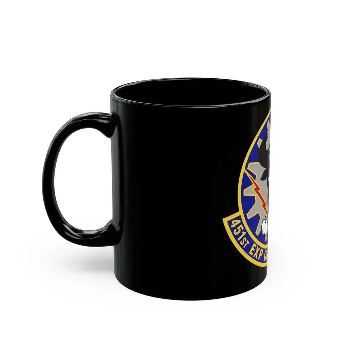 451st Expeditionary Civil Engineer Squadron (U.S. Air Force) Black Coffee Mug - Go Mug Yourself