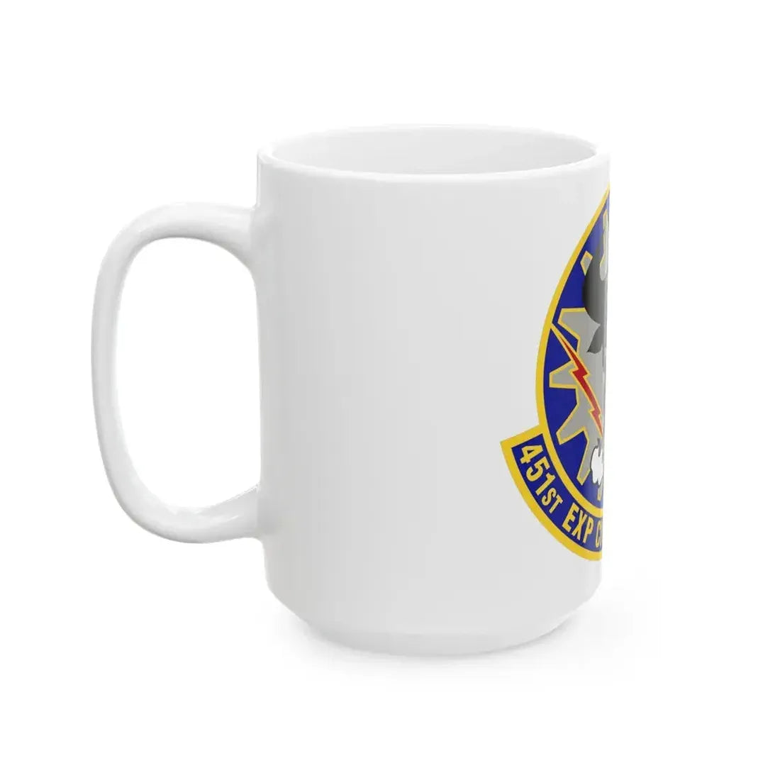 451st Expeditionary Civil Engineer Squadron (U.S. Air Force) White Coffee Mug - Go Mug Yourself