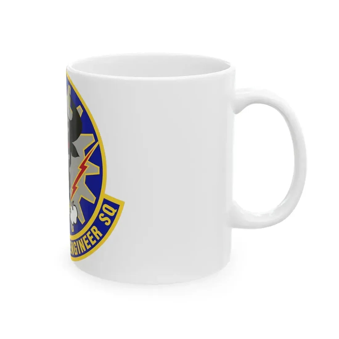 451st Expeditionary Civil Engineer Squadron (U.S. Air Force) White Coffee Mug - Go Mug Yourself