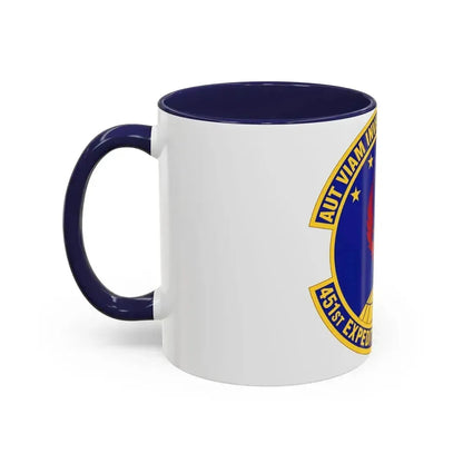 451st Expeditionary Communications Squadron (U.S. Air Force) Accent Coffee Mug - Go Mug Yourself