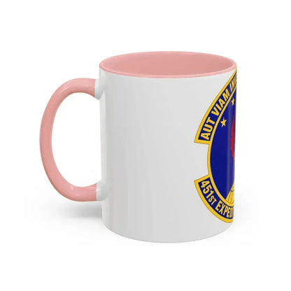 451st Expeditionary Communications Squadron (U.S. Air Force) Accent Coffee Mug - Go Mug Yourself