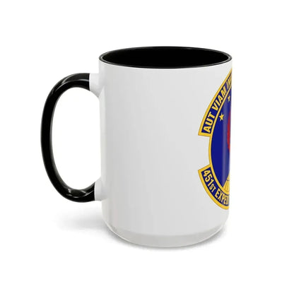 451st Expeditionary Communications Squadron (U.S. Air Force) Accent Coffee Mug - Go Mug Yourself