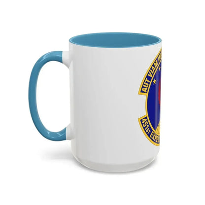451st Expeditionary Communications Squadron (U.S. Air Force) Accent Coffee Mug - Go Mug Yourself