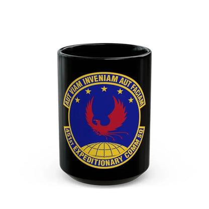 451st Expeditionary Communications Squadron (U.S. Air Force) Black Coffee Mug 15oz - Go Mug Yourself