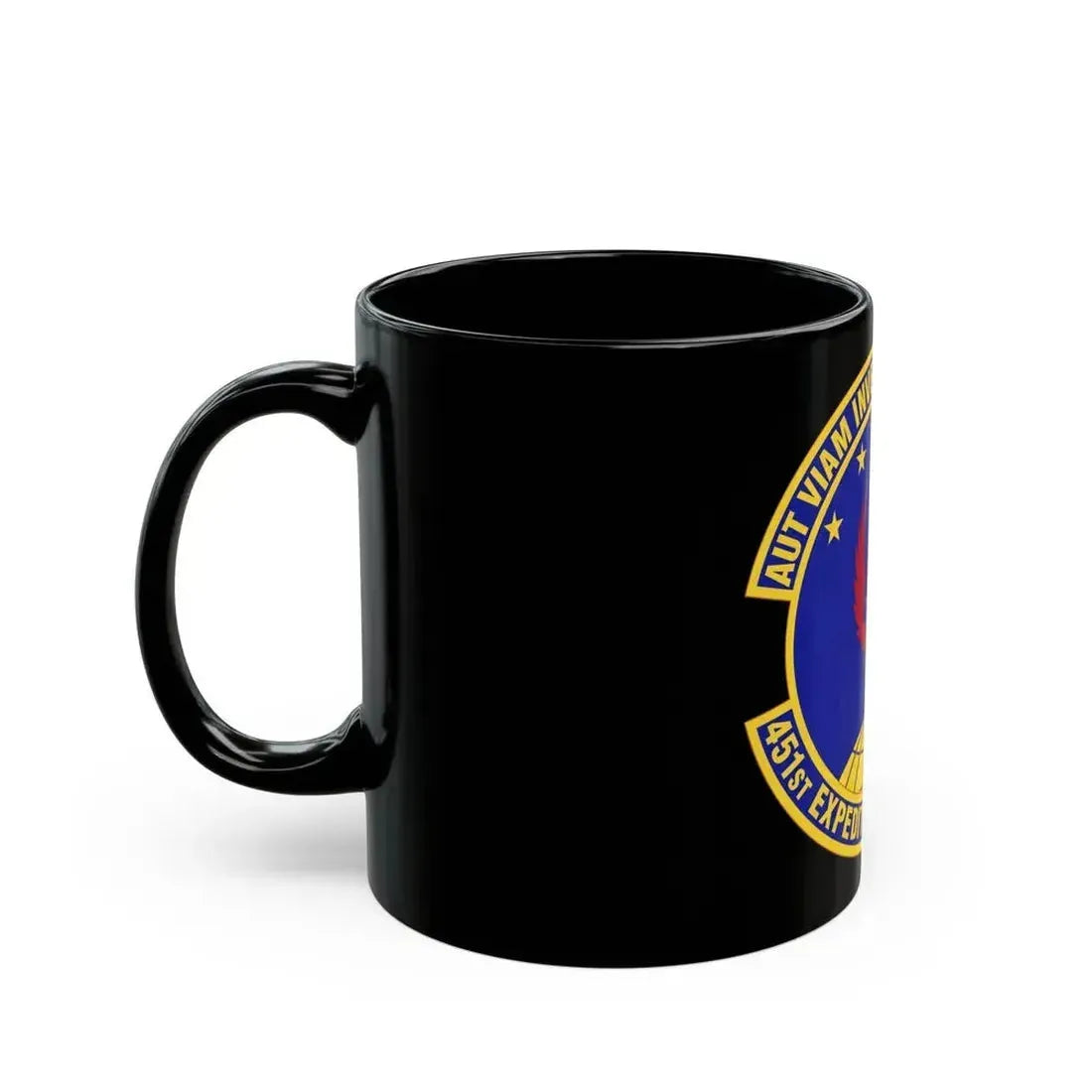 451st Expeditionary Communications Squadron (U.S. Air Force) Black Coffee Mug - Go Mug Yourself