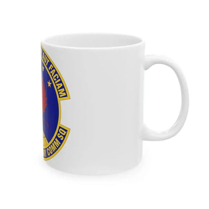 451st Expeditionary Communications Squadron (U.S. Air Force) White Coffee Mug - Go Mug Yourself