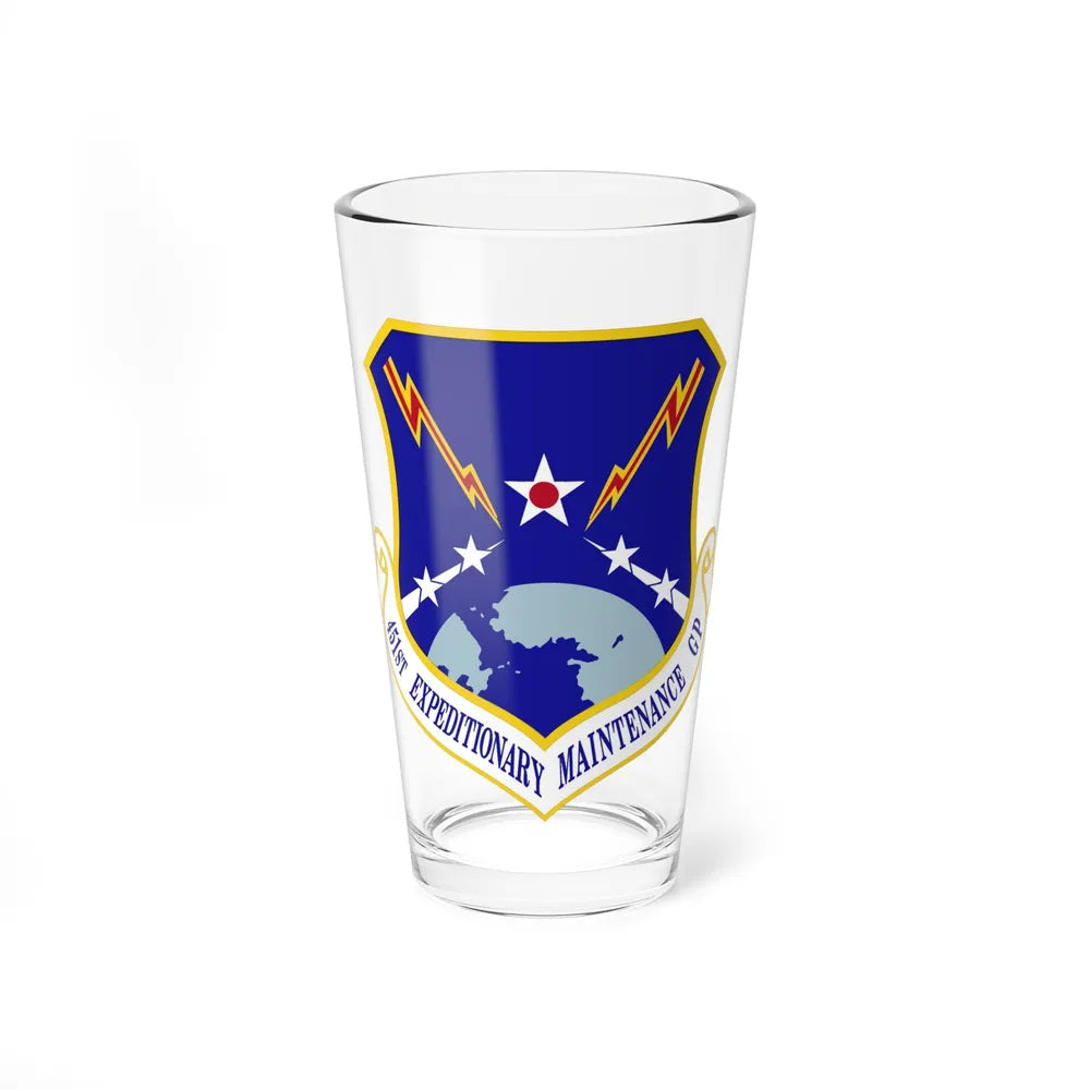 451st Expeditionary Maintenance Group (U.S. Air Force) Pint Glass 16oz-16oz-Go Mug Yourself