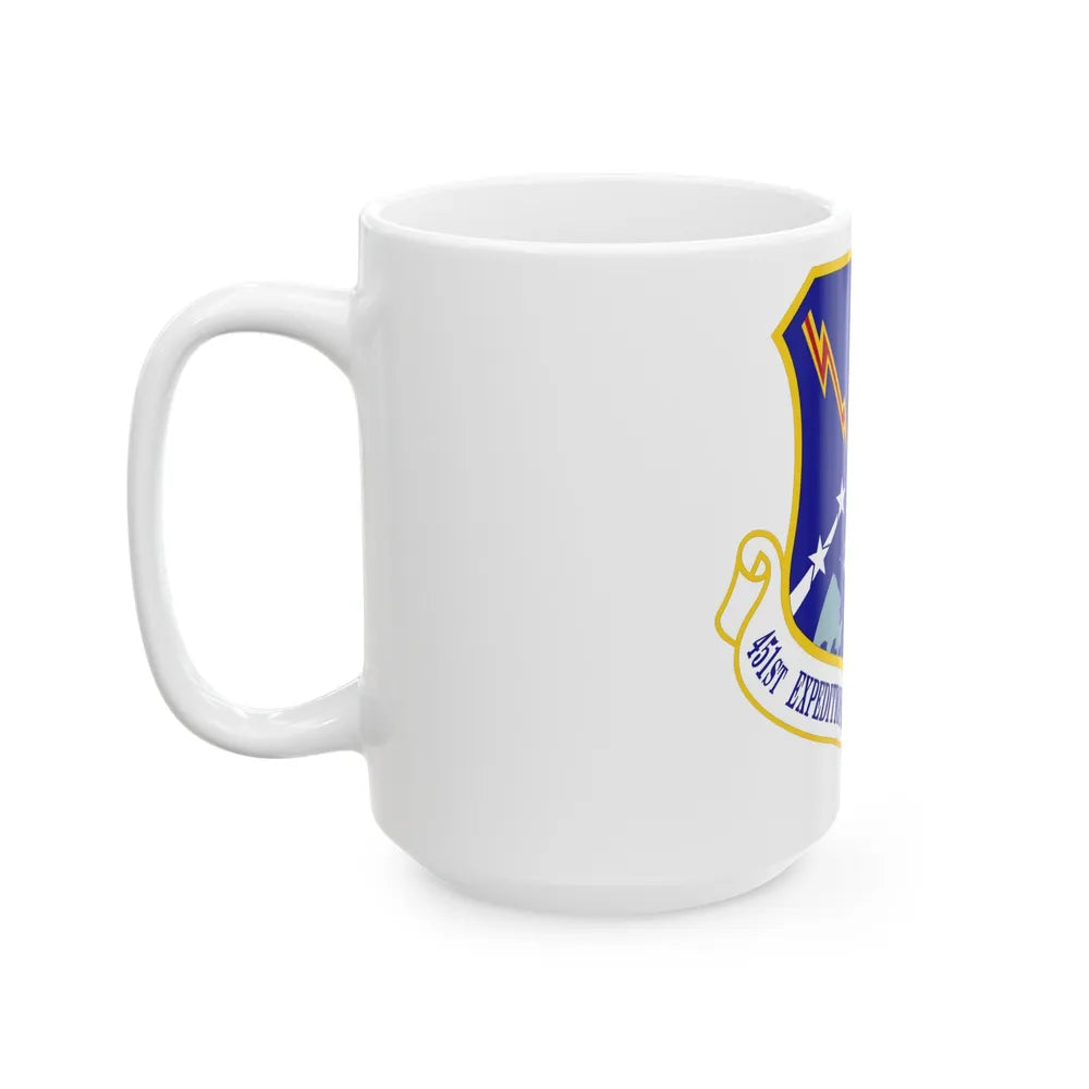 451st Expeditionary Maintenance Group (U.S. Air Force) White Coffee Mug-Go Mug Yourself