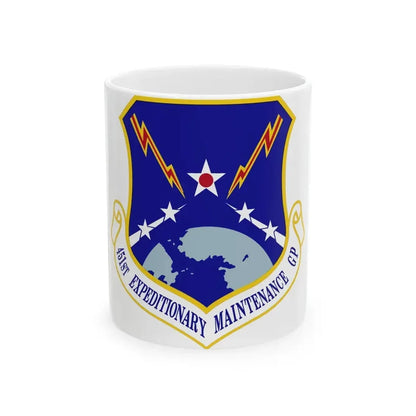 451st Expeditionary Maintenance Group (U.S. Air Force) White Coffee Mug 11oz - Go Mug Yourself
