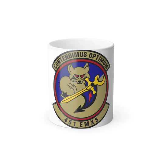 451st Expeditionary Maintenance Squadron (U.S. Air Force) Color Changing Coffee Mug 11oz - Go Mug Yourself