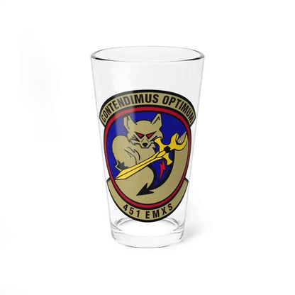 451st Expeditionary Maintenance Squadron (U.S. Air Force) Pint Glass 16oz 16oz - Go Mug Yourself
