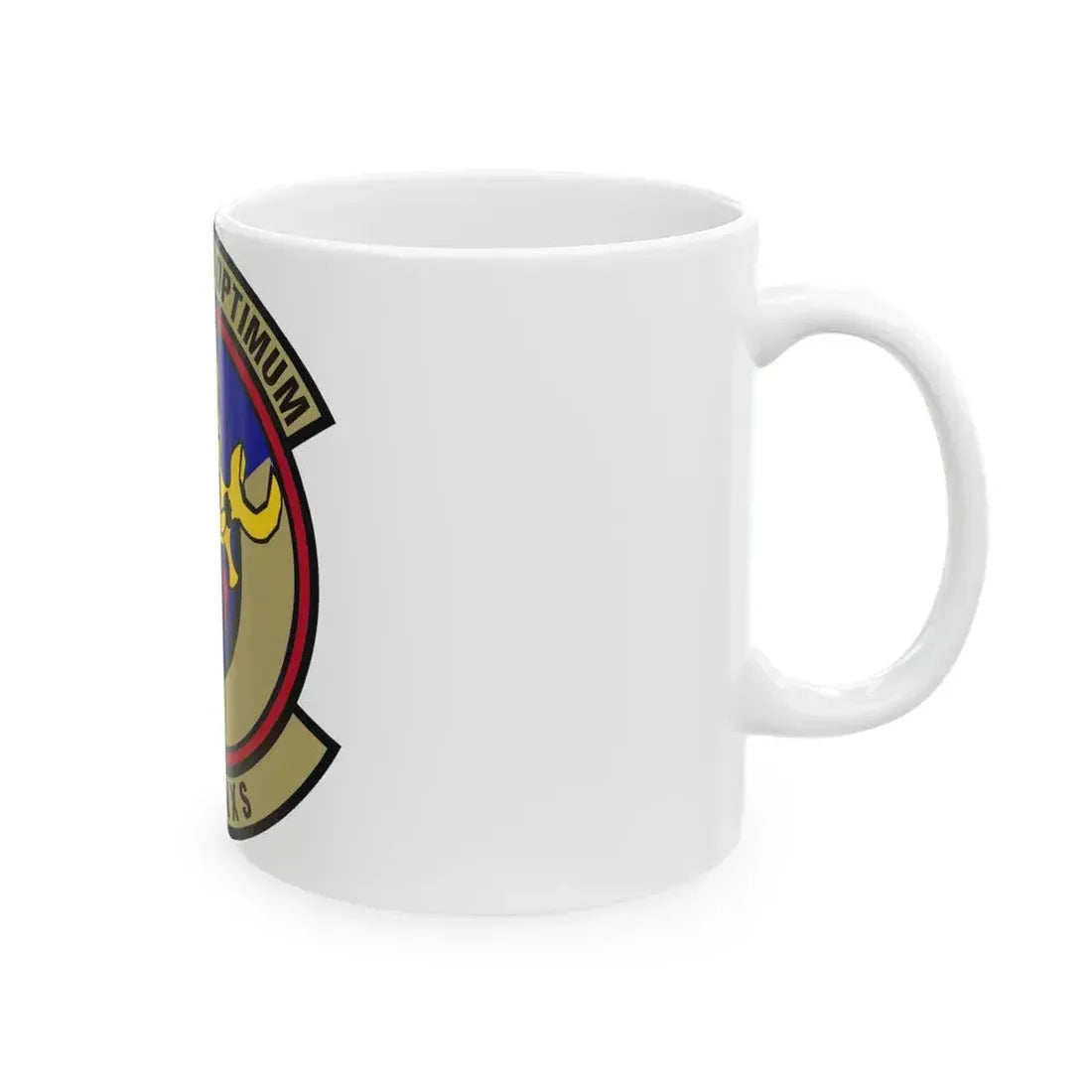 451st Expeditionary Maintenance Squadron (U.S. Air Force) White Coffee Mug - Go Mug Yourself