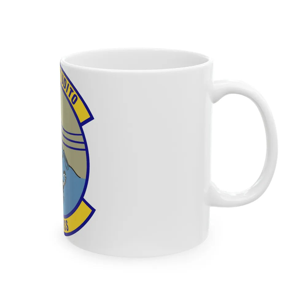 451st Expeditionary Operations Support Squadron (U.S. Air Force) White Coffee Mug-Go Mug Yourself