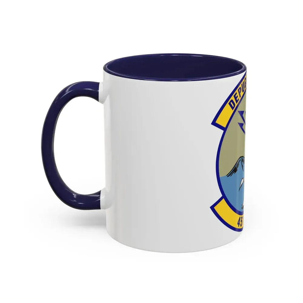 451st Expeditionary Operations Support Squadron (U.S. Air Force) Accent Coffee Mug - Go Mug Yourself