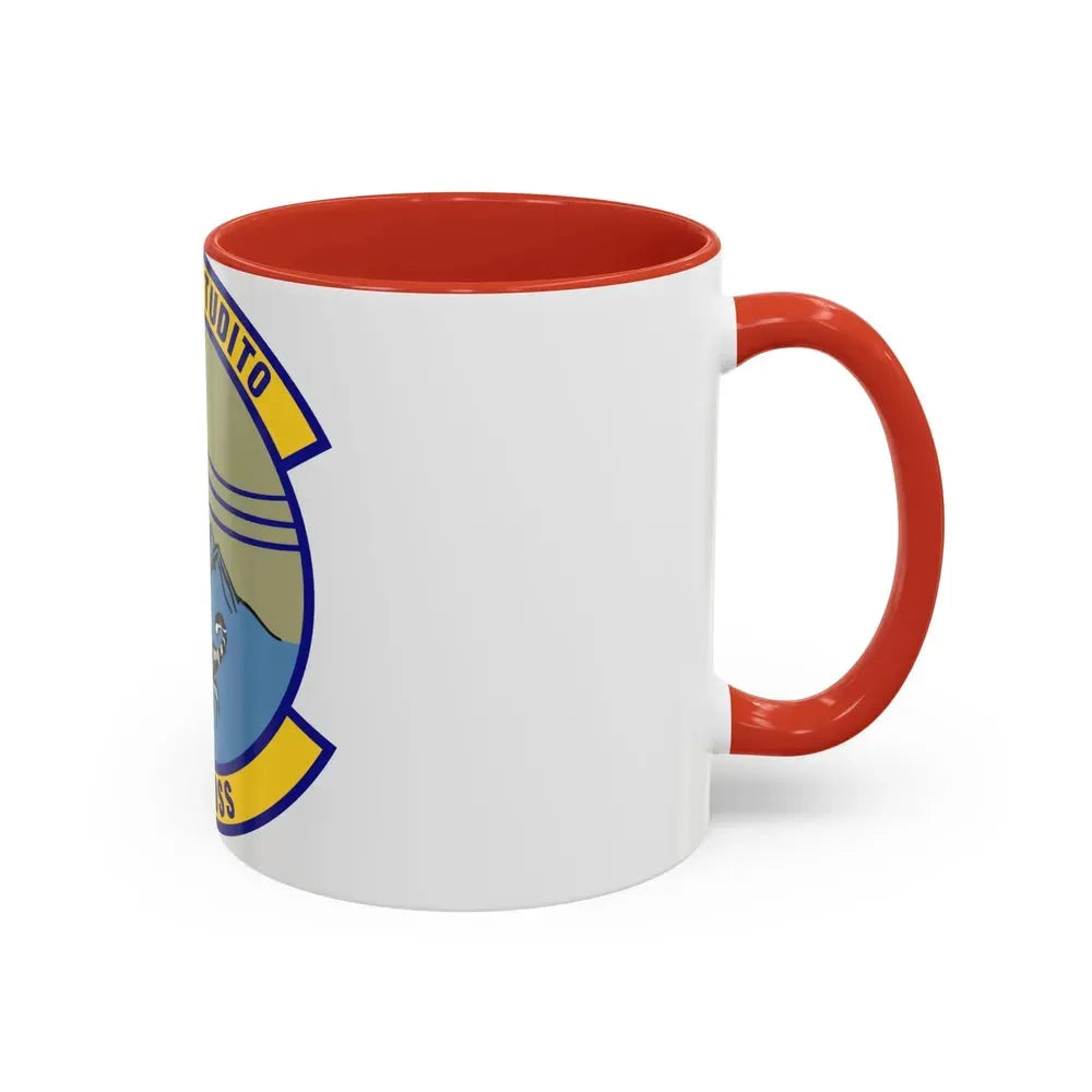 451st Expeditionary Operations Support Squadron (U.S. Air Force) Accent Coffee Mug - Go Mug Yourself