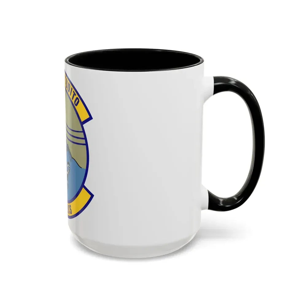451st Expeditionary Operations Support Squadron (U.S. Air Force) Accent Coffee Mug - Go Mug Yourself