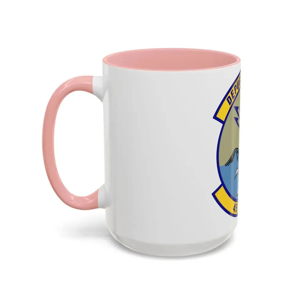 451st Expeditionary Operations Support Squadron (U.S. Air Force) Accent Coffee Mug - Go Mug Yourself