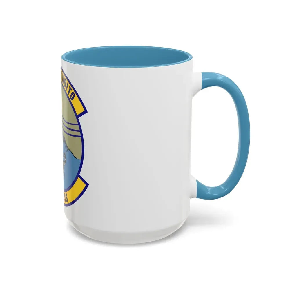 451st Expeditionary Operations Support Squadron (U.S. Air Force) Accent Coffee Mug - Go Mug Yourself