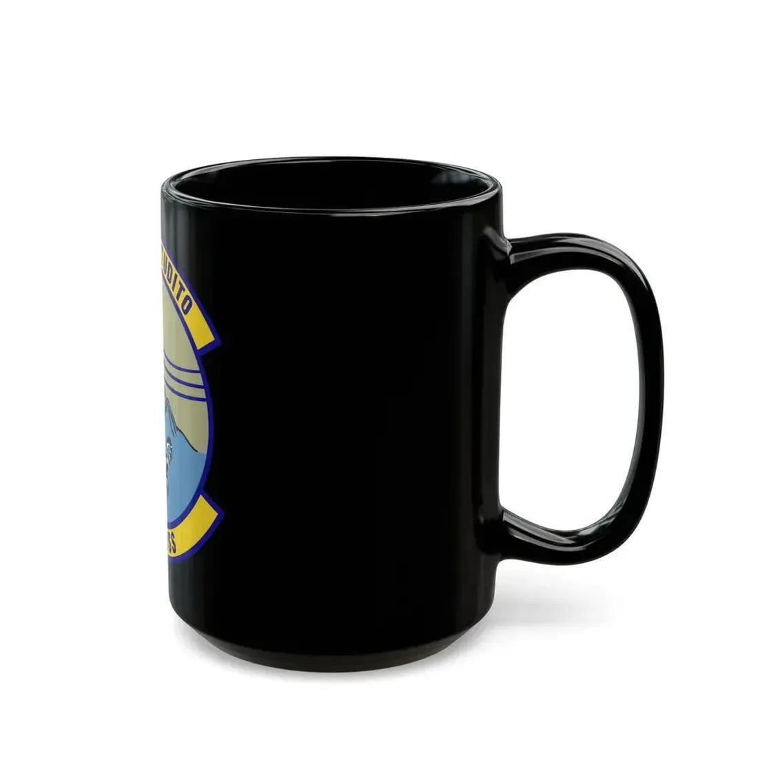 451st Expeditionary Operations Support Squadron (U.S. Air Force) Black Coffee Mug - Go Mug Yourself