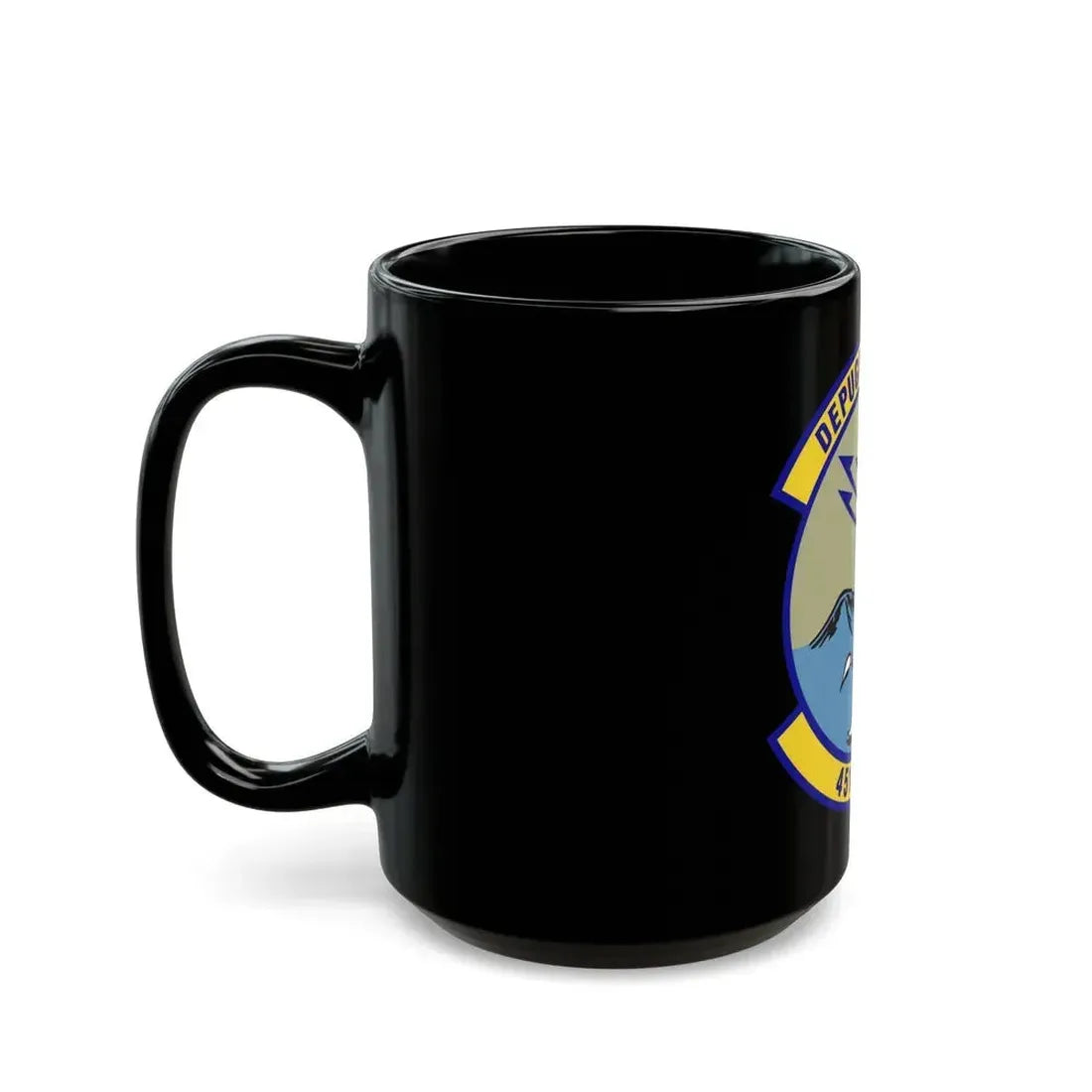 451st Expeditionary Operations Support Squadron (U.S. Air Force) Black Coffee Mug - Go Mug Yourself