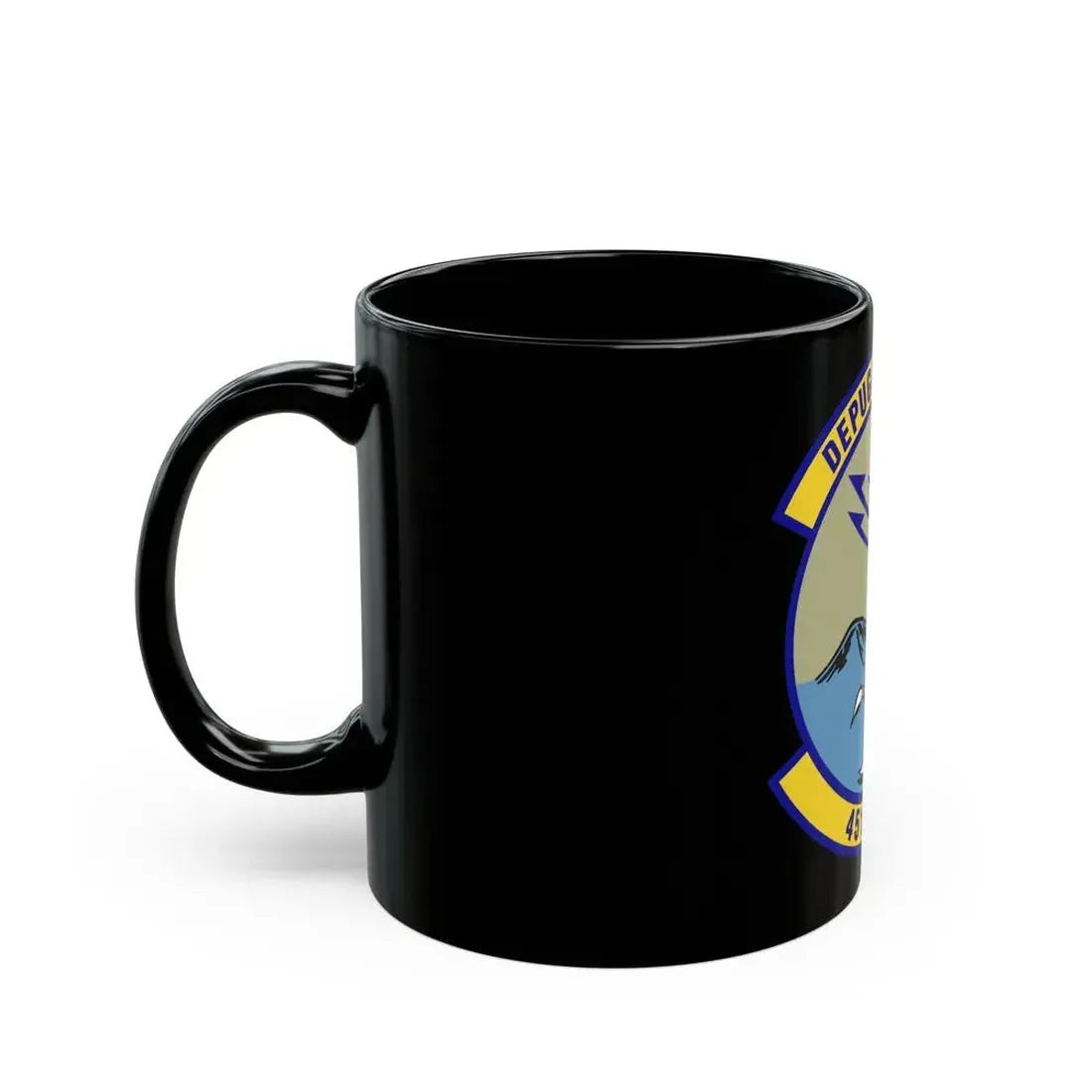 451st Expeditionary Operations Support Squadron (U.S. Air Force) Black Coffee Mug - Go Mug Yourself