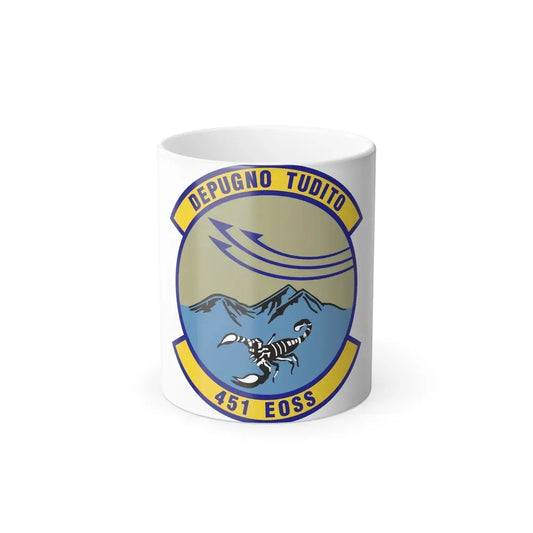 451st Expeditionary Operations Support Squadron (U.S. Air Force) Color Changing Coffee Mug 11oz - Go Mug Yourself
