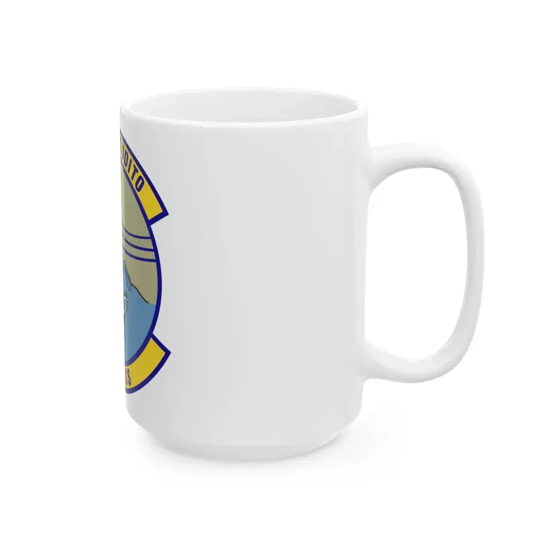 451st Expeditionary Operations Support Squadron (U.S. Air Force) White Coffee Mug - Go Mug Yourself