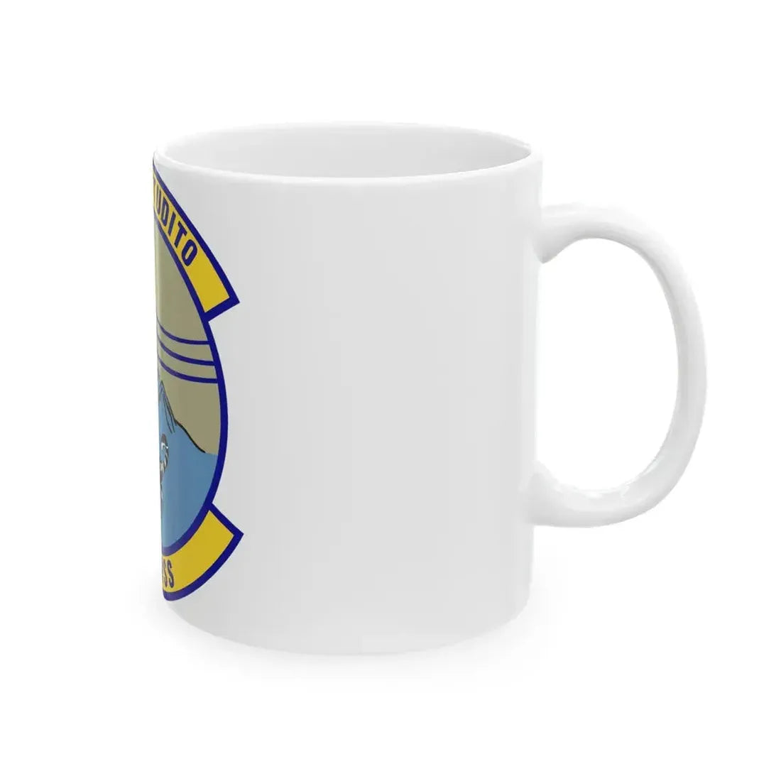 451st Expeditionary Operations Support Squadron (U.S. Air Force) White Coffee Mug - Go Mug Yourself