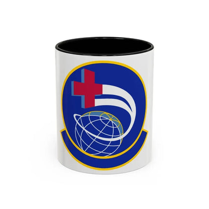 452 Aeromedical Evacuation Squadron AFRC (U.S. Air Force) Accent Coffee Mug 11oz Black - Go Mug Yourself