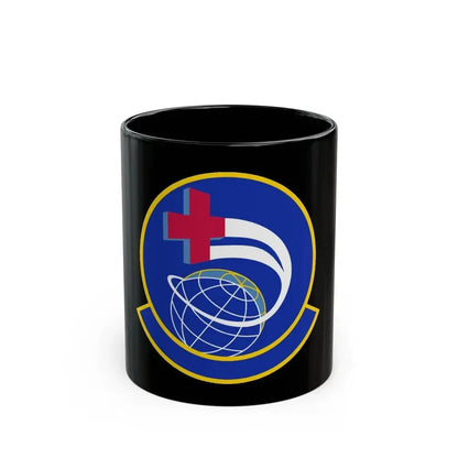 452 Aeromedical Evacuation Squadron AFRC (U.S. Air Force) Black Coffee Mug 11oz - Go Mug Yourself