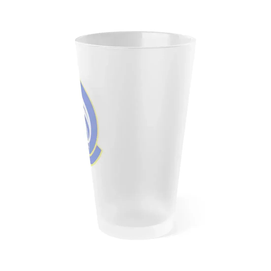 452 Aeromedical Evacuation Squadron AFRC (U.S. Air Force) Frosted Pint Glass 16oz - Go Mug Yourself