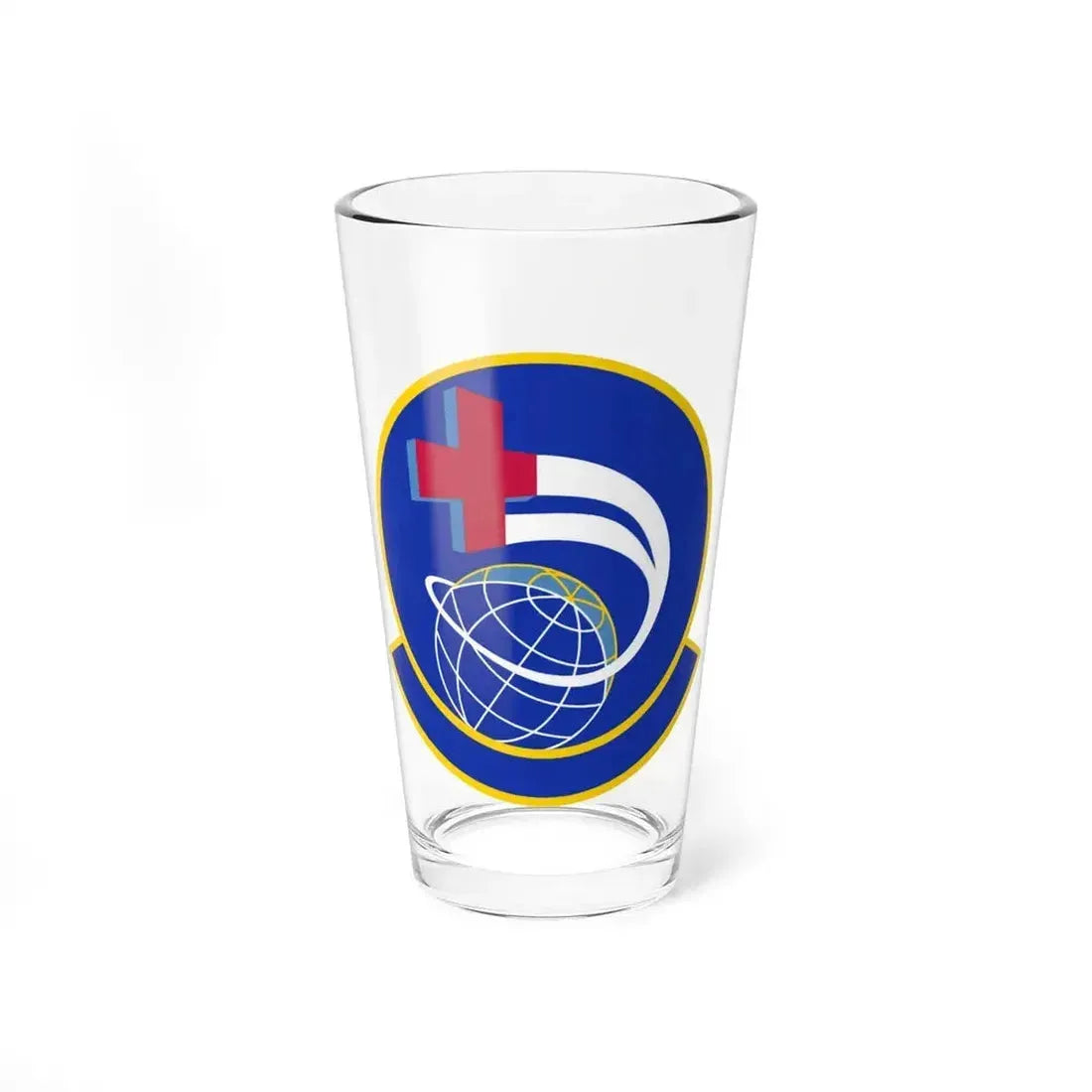 452 Aeromedical Evacuation Squadron AFRC (U.S. Air Force) Pint Glass 16oz 16oz - Go Mug Yourself
