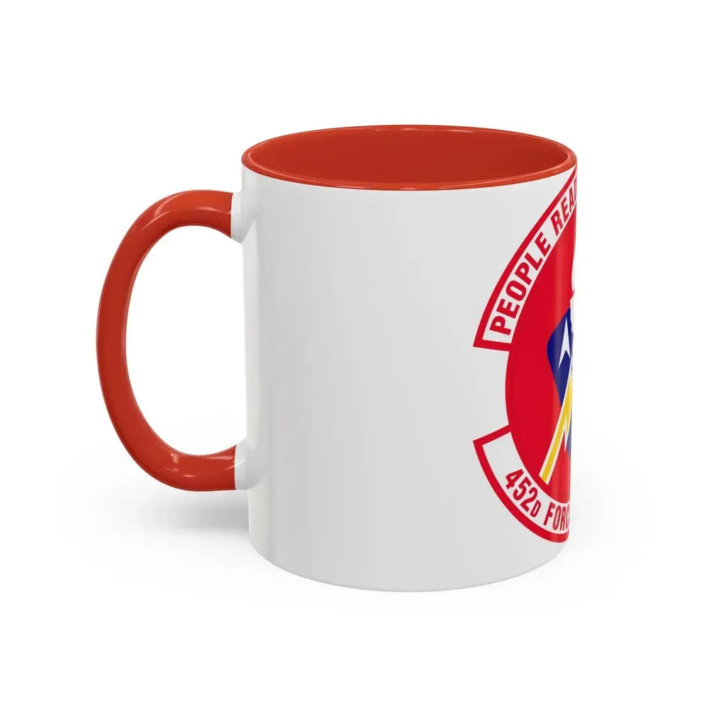 452 Force Support Squadron AFRC (U.S. Air Force) Accent Coffee Mug - Go Mug Yourself