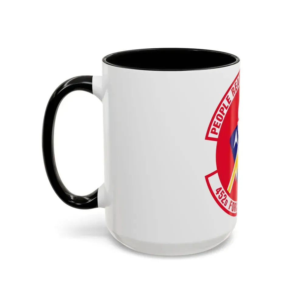 452 Force Support Squadron AFRC (U.S. Air Force) Accent Coffee Mug - Go Mug Yourself