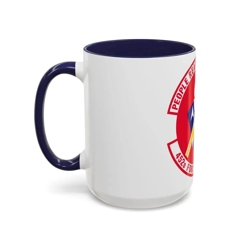 452 Force Support Squadron AFRC (U.S. Air Force) Accent Coffee Mug - Go Mug Yourself