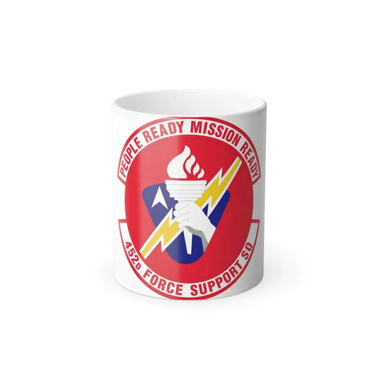 452 Force Support Squadron AFRC (U.S. Air Force) Color Changing Coffee Mug 11oz - Go Mug Yourself