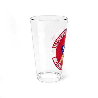 452 Force Support Squadron AFRC (U.S. Air Force) Pint Glass 16oz - Go Mug Yourself
