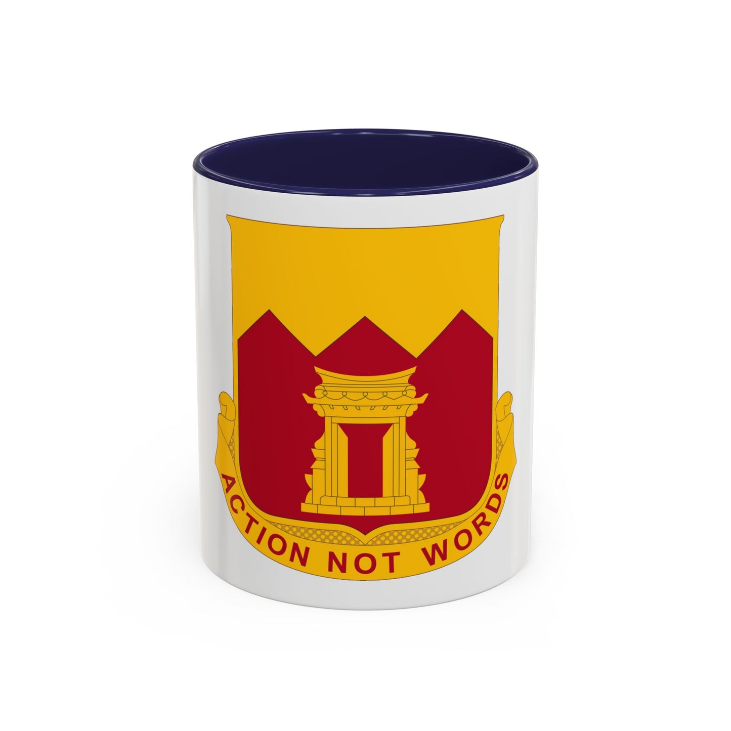 143rd Armored Field Artillery Battalion (U.S. Army) Accent Coffee Mug